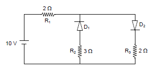 Diagram on diodes D1 and D2